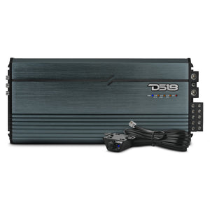 FRP Compact Full-Range Class D 5-Channel Amplifier – 250W x 4 + 1,200W Subwoofer Output - DS18