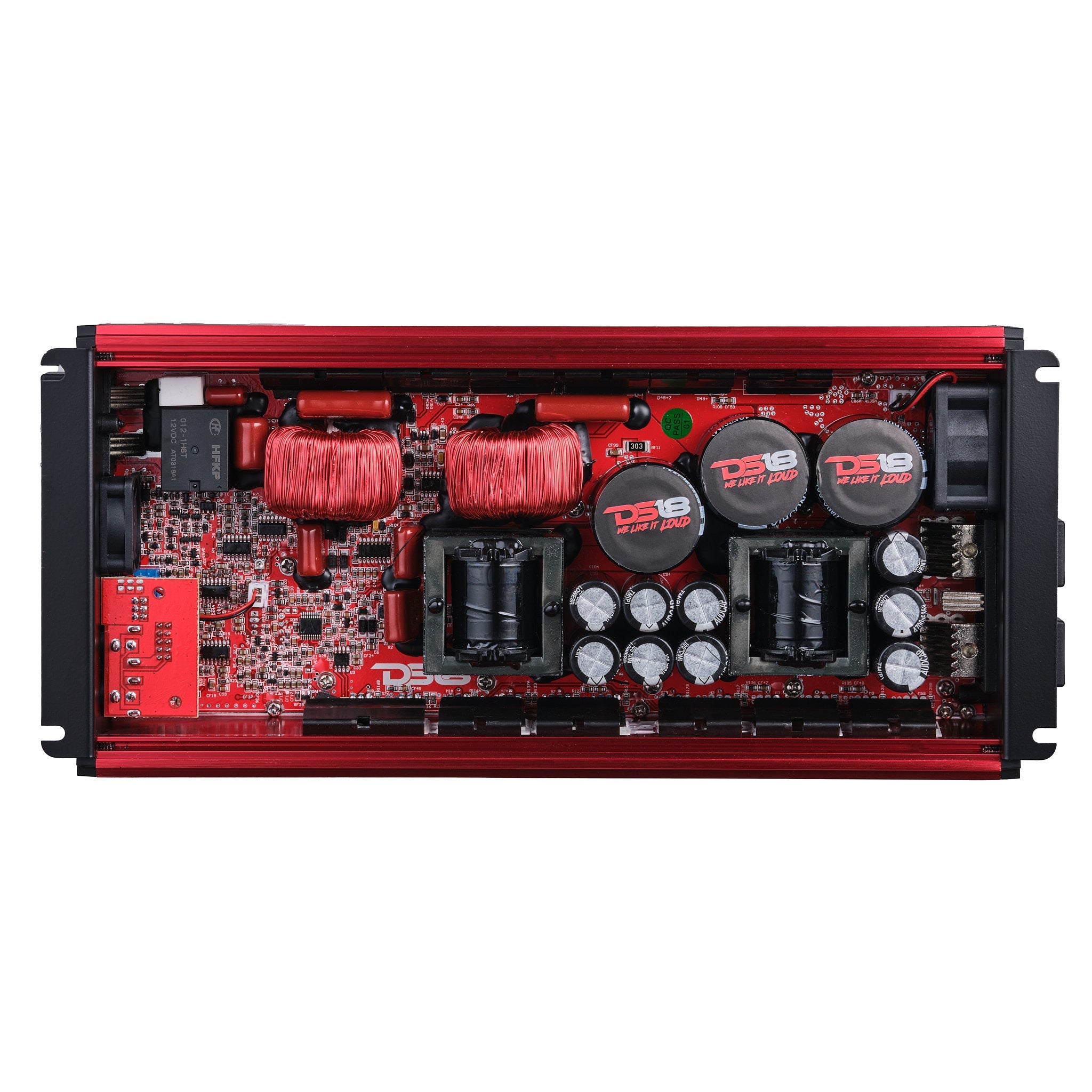 FRP Compact Full-Range Class D 1-Channel Amplifier 5,000 Watts Rms @ 1-Ohm - DS18