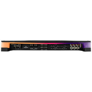 Flush Mount / Surface Mount 6 Channel Class D Amplifier With Acrylic Cover for Custom Installation 6 X 180 Watts RMS @ 4 Ohm