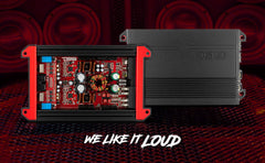 GEN-X Full-Range Class D 4-Channel Amplifier | 4 x 90W RMS @ 4-Ohm - DS18