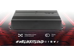 GEN-X Full-Range Class D 4-Channel Amplifier | 4 x 150W RMS @ 4-Ohm - DS18