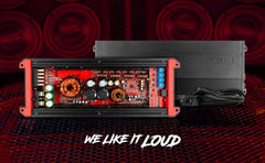 GEN-X 5-Channel Class D Amplifier | 4 x 130W RMS @ 4-Ohm + 1 x 900W RMS @ 1-Ohm - DS18