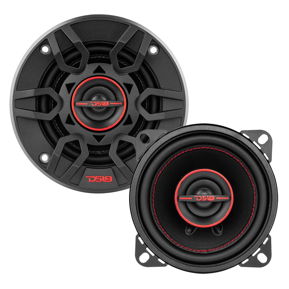 GEN-X 4" 2-Way Coaxial Speakers 40 Watts Rms 4-Ohm - DS18