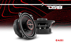GEN-X 4" 2-Way Coaxial Speakers 40 Watts Rms 4-Ohm - DS18