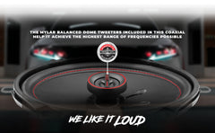 GEN-X 5x7" 2-Way Coaxial Speakers 50 Watts Rms 4-Ohm - DS18