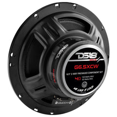 G6.5XC GEN-X 6.5" 2-Way Component Set Speaker System 150 Watts 4-Ohm - DS18