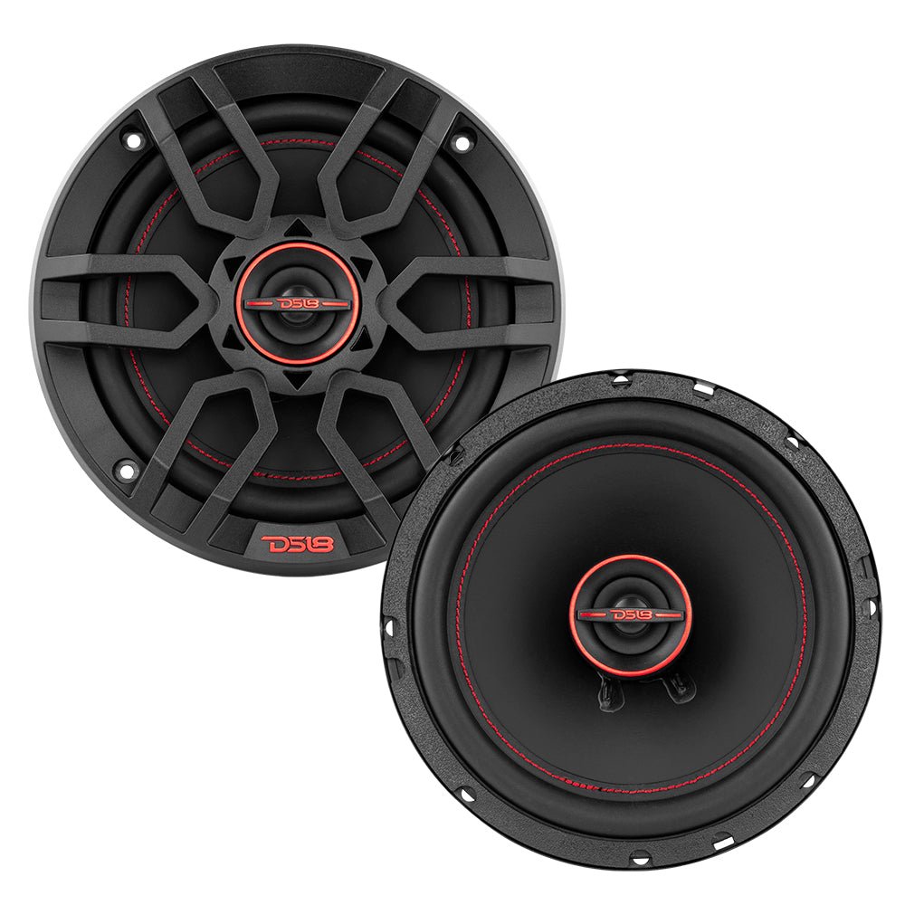 GEN-X 6.5" 2-Way Coaxial Speakers 50 Watts Rms 4-Ohm - DS18