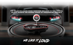 GEN-X 6x9" 3-Way Coaxial Speakers | 60W RMS 4-Ohm - DS18