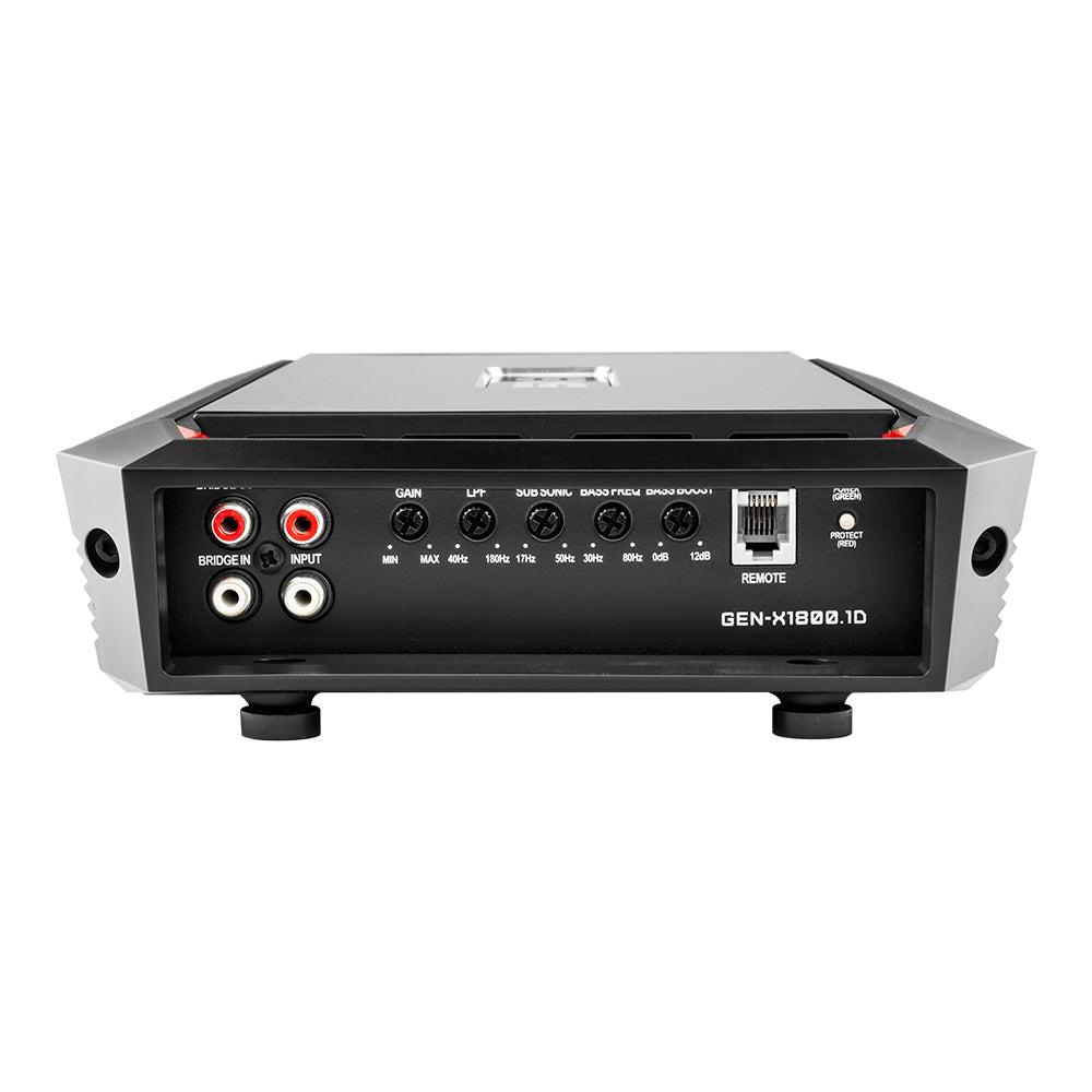 DS18 GEN-X1800.1D Class D 1-Channel Monoblock Amplifier 1800 Watts - DS18