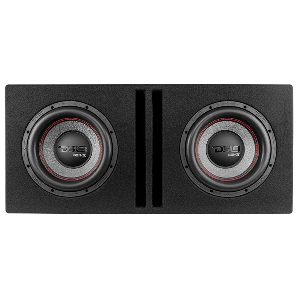 Dual 10" Loaded Subwoofer Ported Enclosure With GEN-X104D 800 Watts RMS - DS18