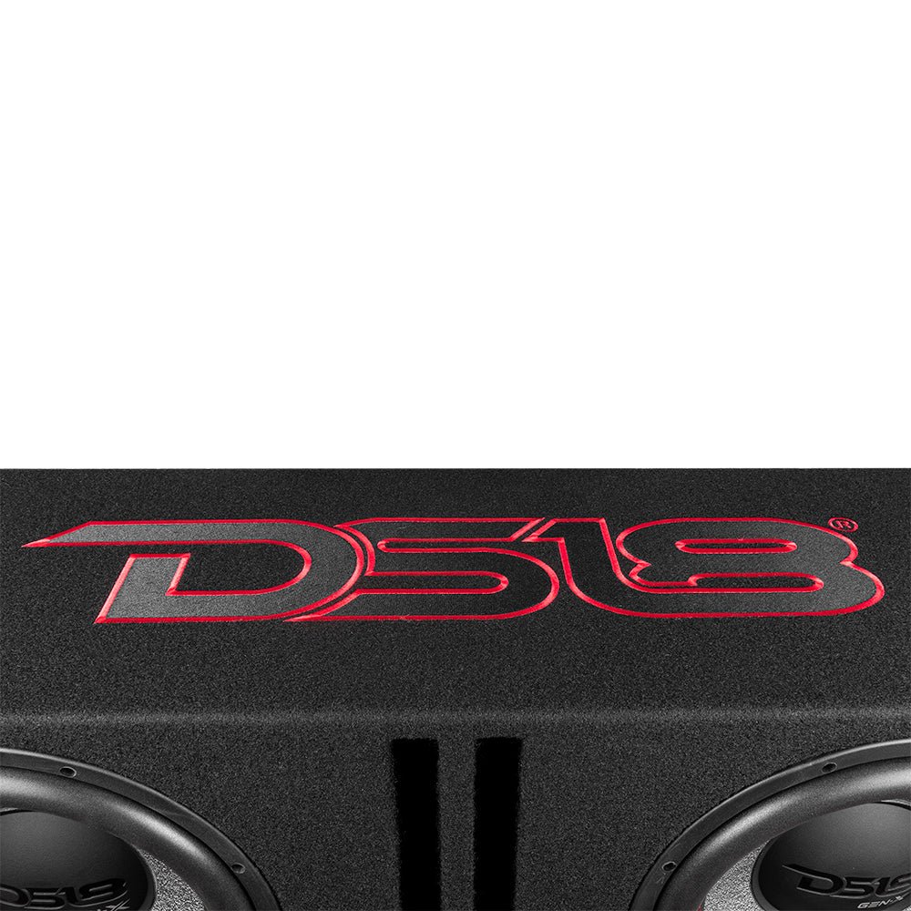 Dual 12" Loaded Subwoofer Ported Enclosure With GEN-X124D 900 Watts RMS - DS18