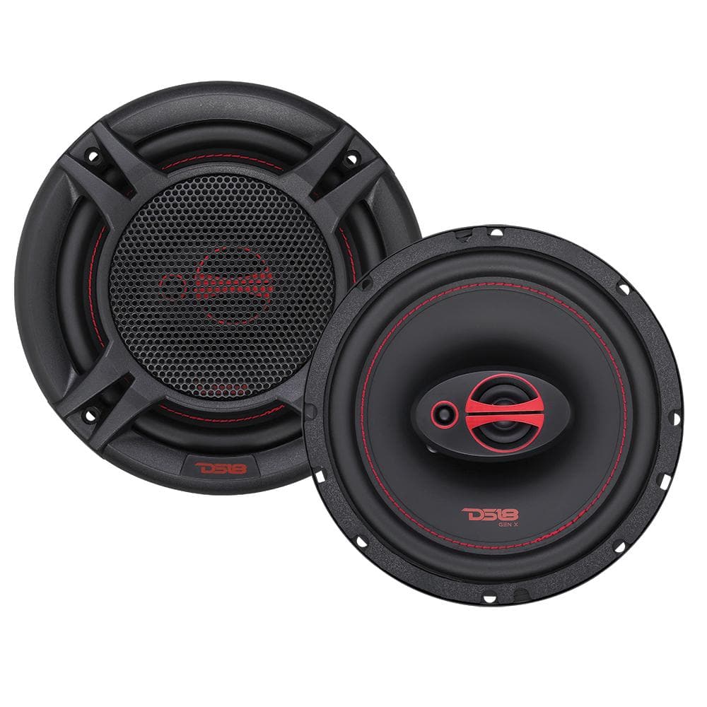 DS18 GEN-X6.5 6.5" 3-Way Coaxial Car Speaker 150 Watts 4-Ohm - DS18