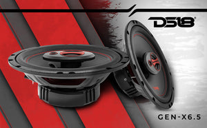 DS18 GEN-X6.5 6.5" 3-Way Coaxial Car Speaker 150 Watts 4-Ohm - DS18