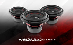 GEN-XX 10" High Excursion Subwoofer Double Stacked Magnets 500 Watts Rms DVC 4-Ohm - DS18