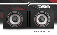 Dual 12" Loaded Subwoofer Ported Enclosure With GEN-X124D 900 Watts RMS - DS18