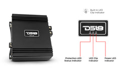 PRO 1-Channel Full-Range Class D Amplifier 3000 Watts Rms @ 2-Ohm - DS18