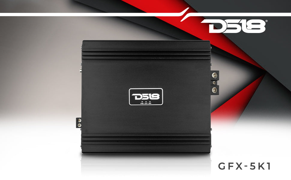 PRO 1-Channel Full-Range Class D Amplifier 5000 Watts Rms @ 1-Ohm - DS18
