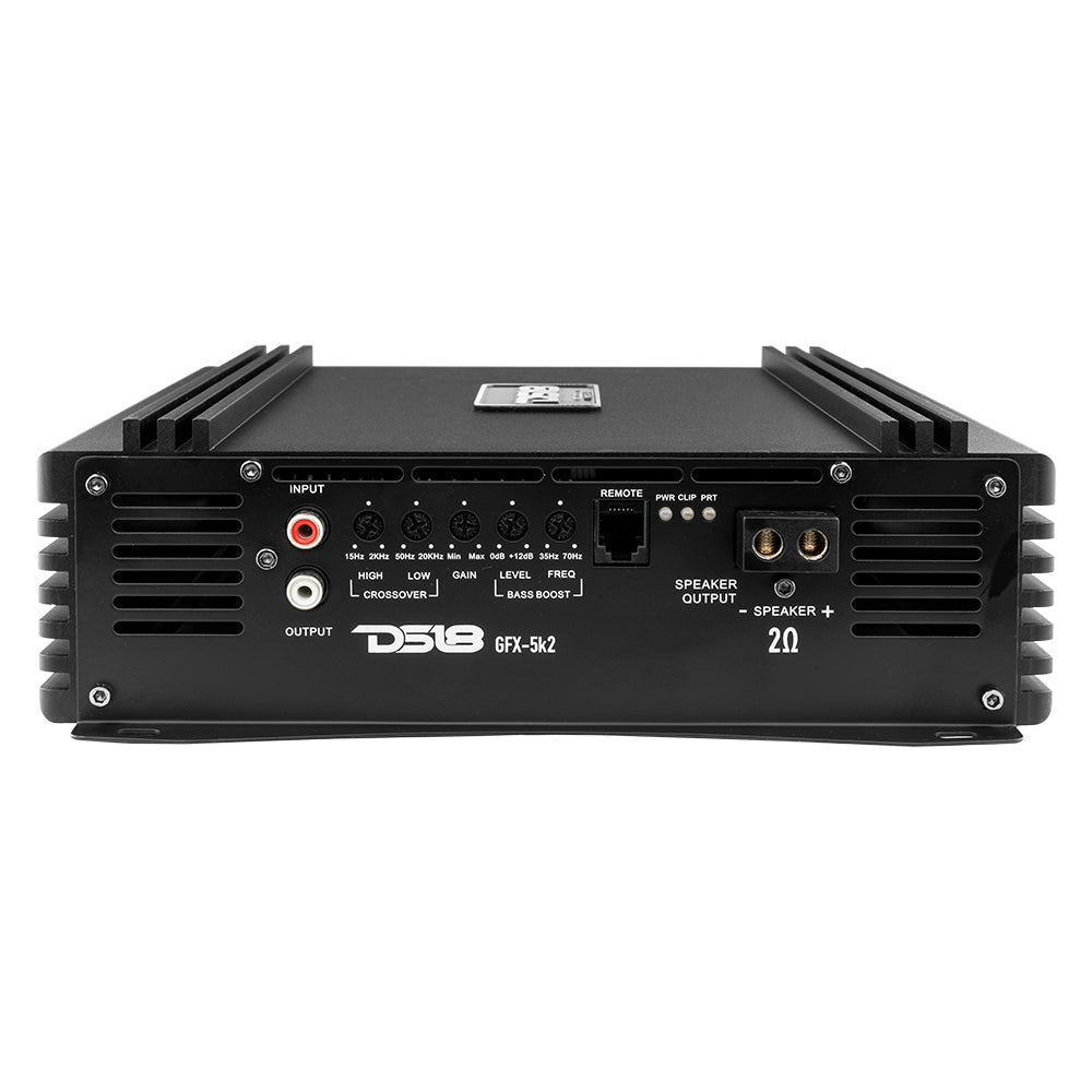 PRO 1-Channel Full-Range Class D Amplifier 5000 Watts Rms @ 2-Ohm - DS18