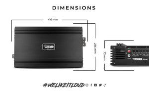 PRO 1-Channel Full-Range Class D Amplifier 8000 Watts Rms @ 2-Ohm - DS18