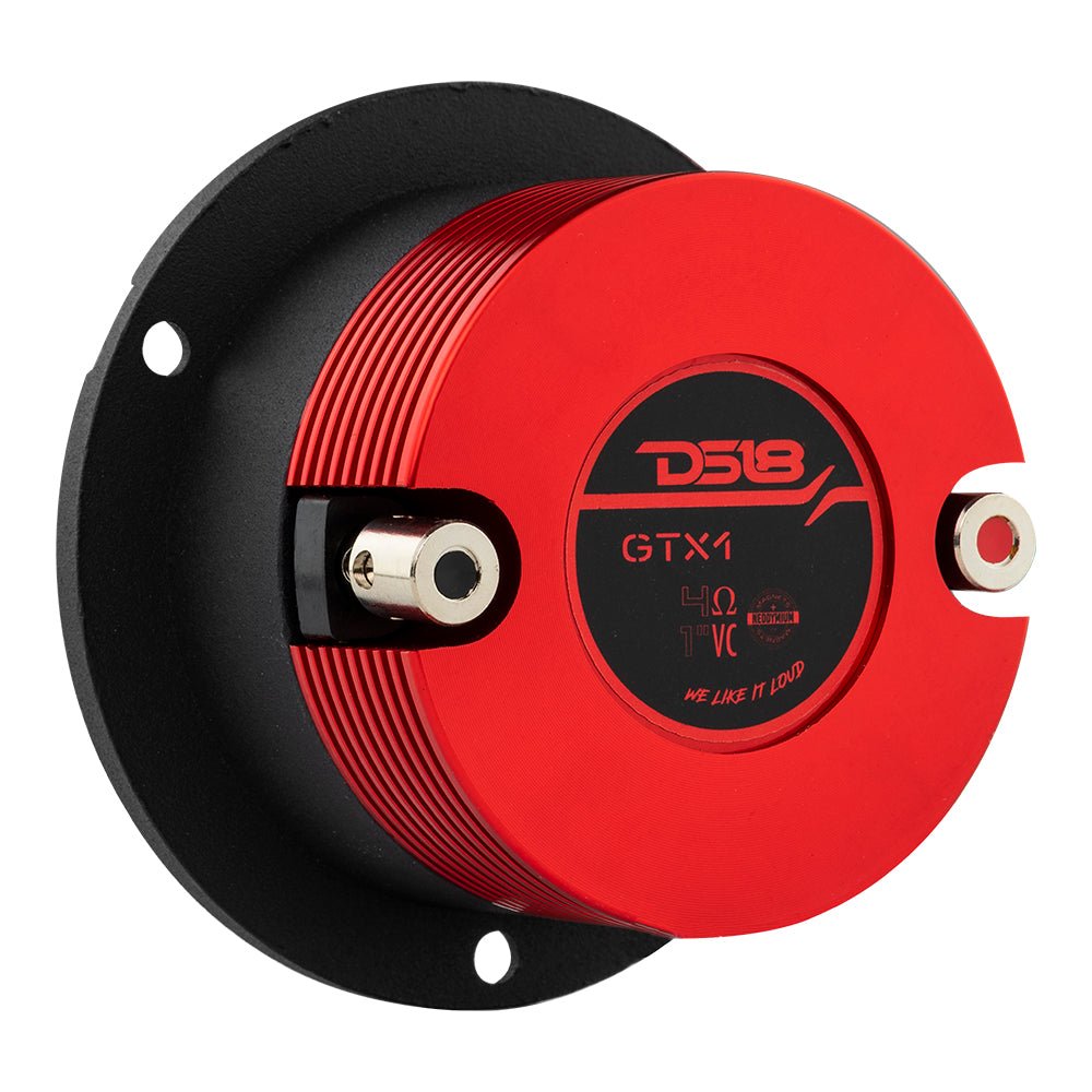 3" Die Cast Compression Neodymium Super Bullet Tweeter 1" Titanium | 120W RMS 4-Ohm - DS18