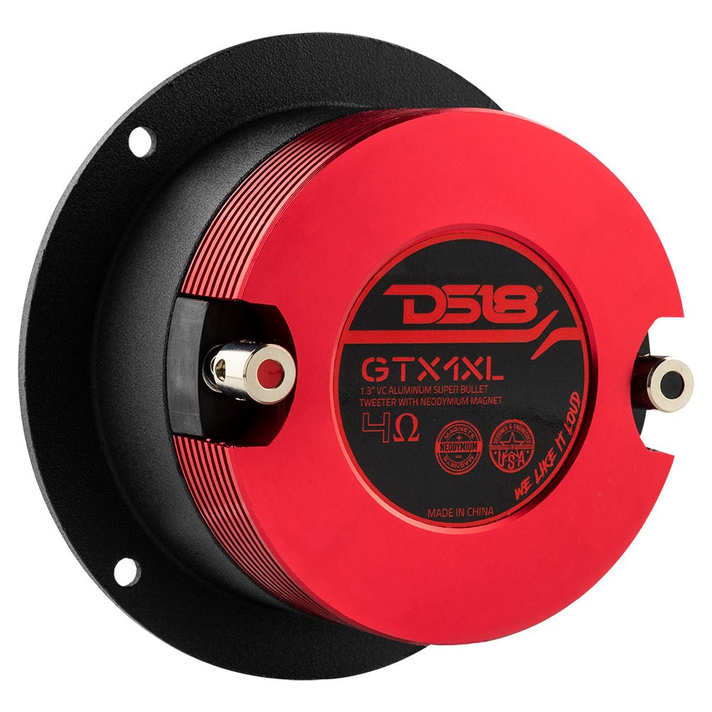3.75" Die Cast Compression Neodymium Super Bullet Tweeter 1.3" Aluminum | 160W RMS 4-Ohm - DS18