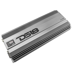 HOOLIGAN KO Silver 1-Channel Amplifier with Voltmeter 10000 Watts Rms @ 1-Ohm Made In Korea - DS18
