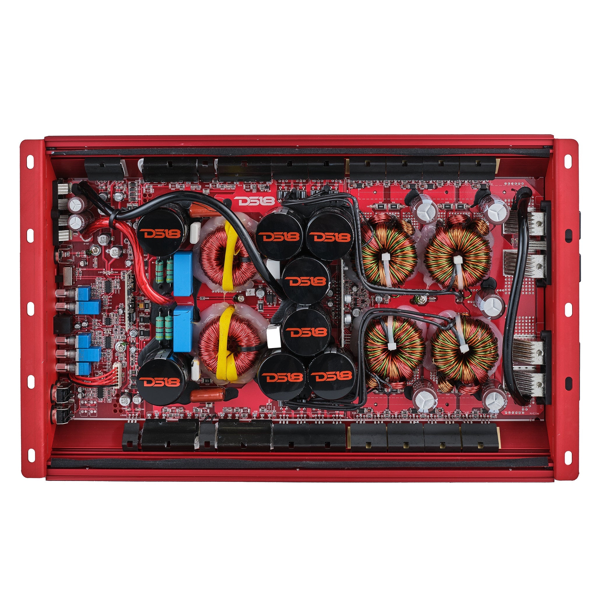 HOOLIGAN KO 1-Channel Amplifier with Voltmeter 5000 Watts Rms @ 1-Ohm Made In Korea - DS18