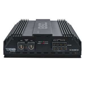 HOOLIGAN KO Full Range Class D 4-Channel Amplifier 4 x 300 Watts Rms @ 4-Ohm Made In Korea - DS18