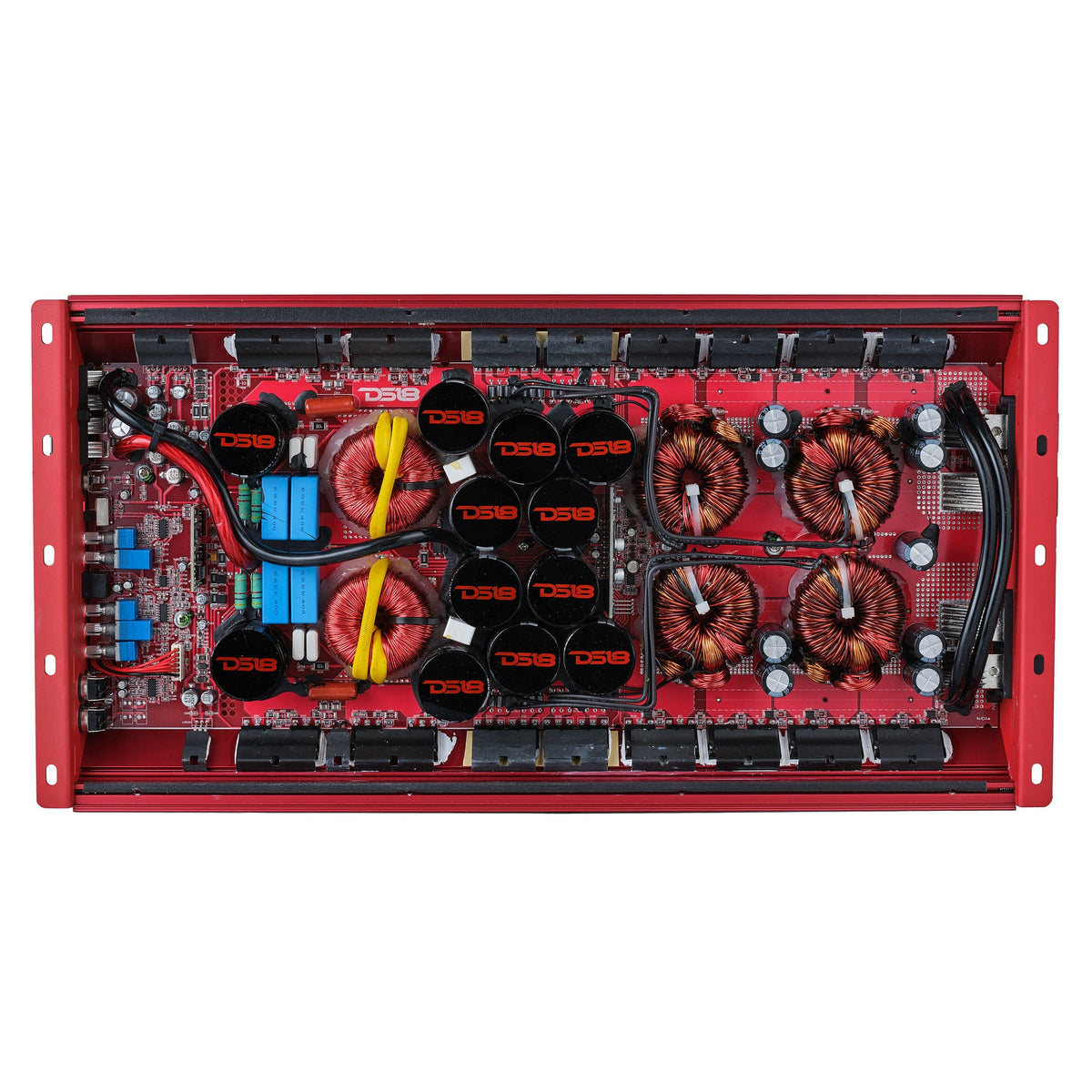 HOOLIGAN KO 1-Channel Amplifier with Voltmeter 8000 Watts Rms @ 1-Ohm Made In Korea - DS18