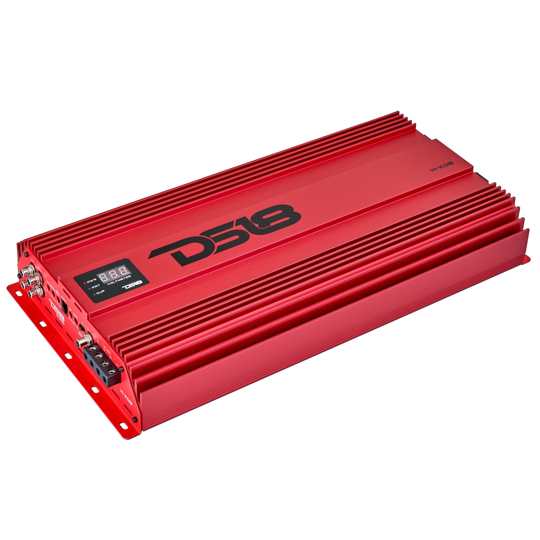 HOOLIGAN KO 1-Channel Amplifier with Voltmeter 8000 Watts Rms @ 1-Ohm Made In Korea - DS18