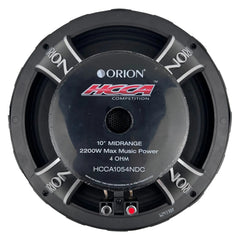 Orion HCCA 10 Inch Neodymium Dust Cap Midrange Speaker