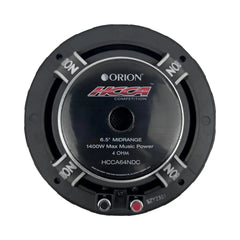 HCCA64NDC - 6.5 inch 4 Ohm Dust Cap Midrange Speaker 350 Watts RMS