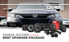 DS18 2008-2019 Honda Accord Front and Back Doors Speakers Best Upgrade/Replacement Package 1800 Watts - DS18