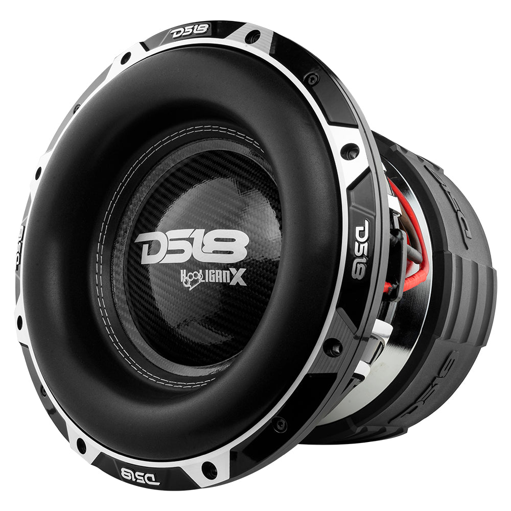 HOOLIGAN X 12" High Excursion Subwoofer 4000 Watts Rms 4" DVC 1-Ohm - DS18