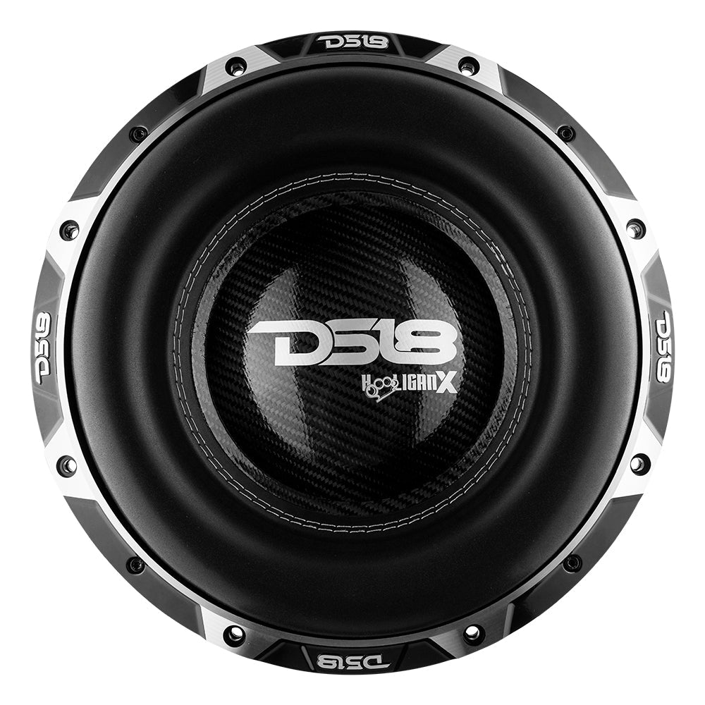 HOOLIGAN X 12" High Excursion Subwoofer 4000 Watts Rms 4" DVC 2-Ohm - DS18