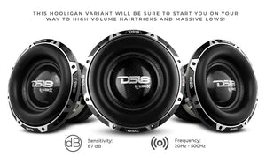 HOOLIGAN X 12" High Excursion Subwoofer 4000 Watts Rms 4" DVC 2-Ohm - DS18