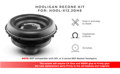 HOOLIGAN Recone Kit for HOOL-X12.2DHE - DS18