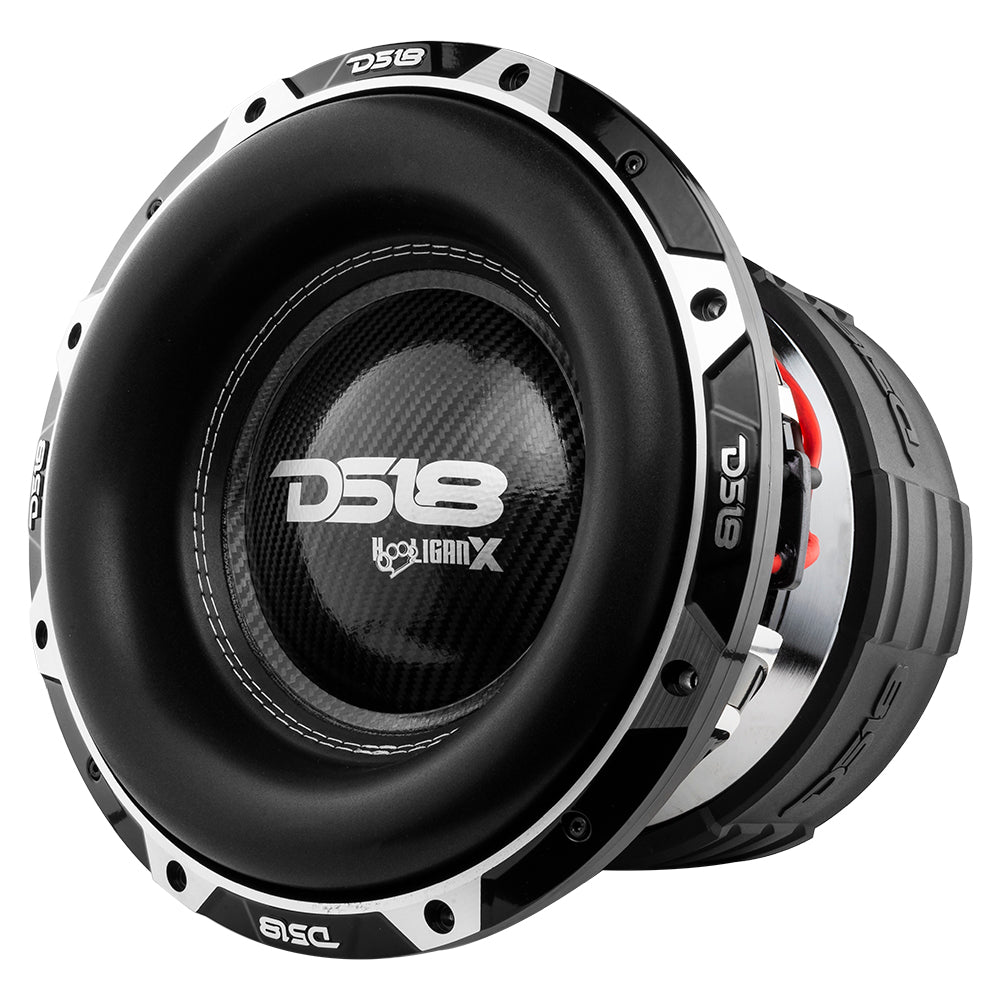 HOOLIGAN X 12" High Excursion Subwoofer 4000 Watts Rms 4" DVC 4-Ohm - DS18