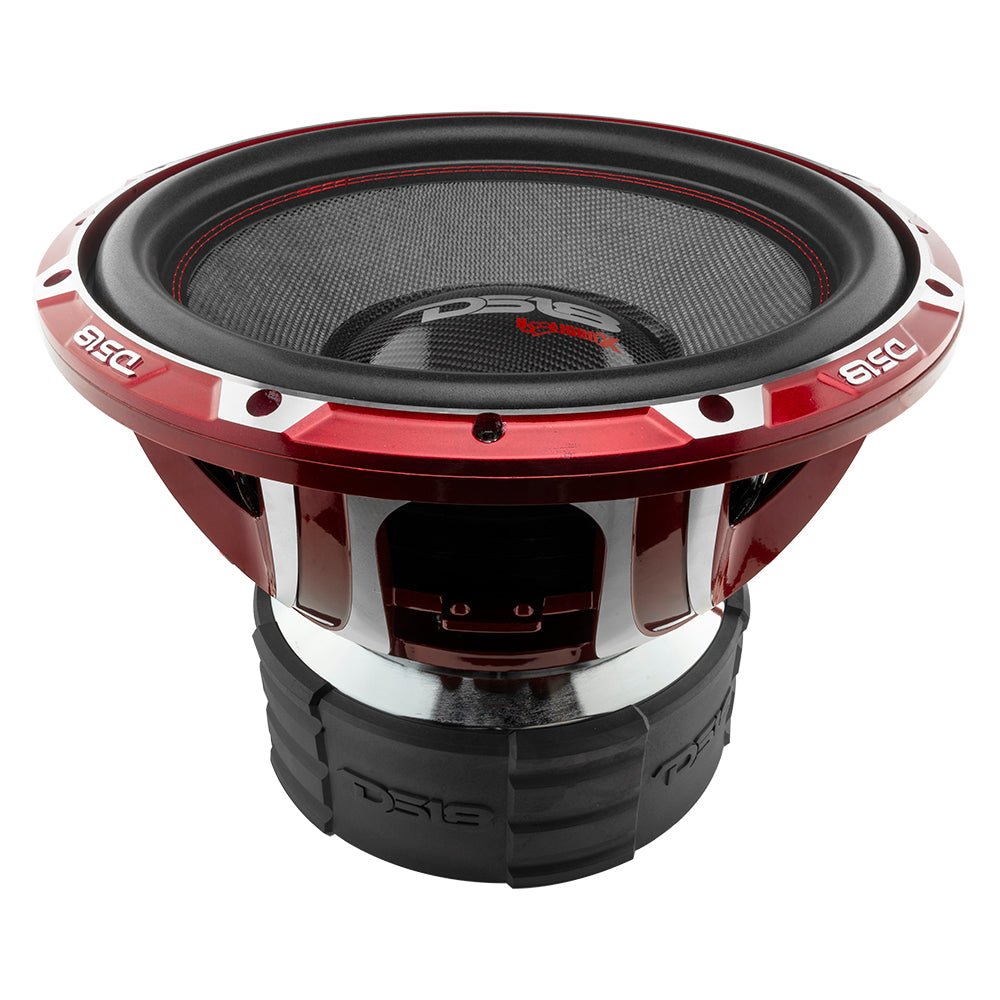 HOOLIGAN X 15" SPL Subwoofer 4000 Watts Rms 4" DVC 1-Ohm - DS18