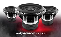 HOOLIGAN X 15" High Excursion Subwoofer 4000 Watts Rms 4" DVC 2-Ohm - DS18