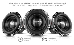 HOOLIGAN X 15" High Excursion Subwoofer 4000 Watts Rms 4" DVC 1-Ohm - DS18