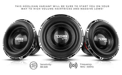 HOOLIGAN X 15" High Excursion Subwoofer 4000 Watts Rms 4" DVC 4-Ohm - DS18