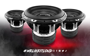 HOOLIGAN X 15" High Excursion Subwoofer 4000 Watts Rms 4" DVC 4-Ohm - DS18
