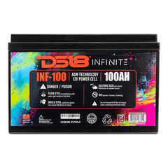 INFINITE 100 AH AGM Power Cell 12 Volt Battery - DS18
