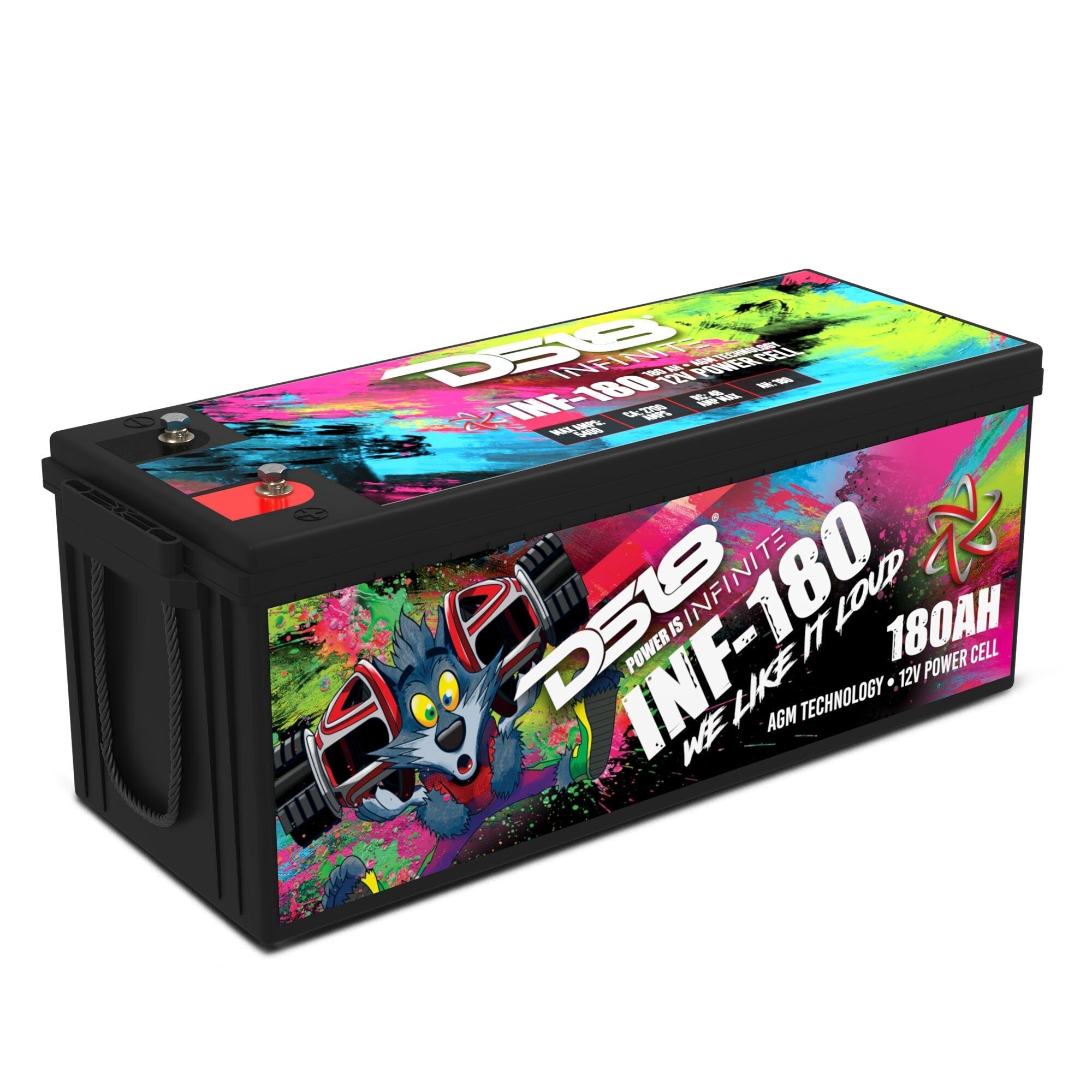 INFINITE 180 AH AGM Power Cell 12 Volt Battery - DS18