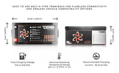 INFINITE 6500 Watts 220 AH AGM Power Cell - DS18