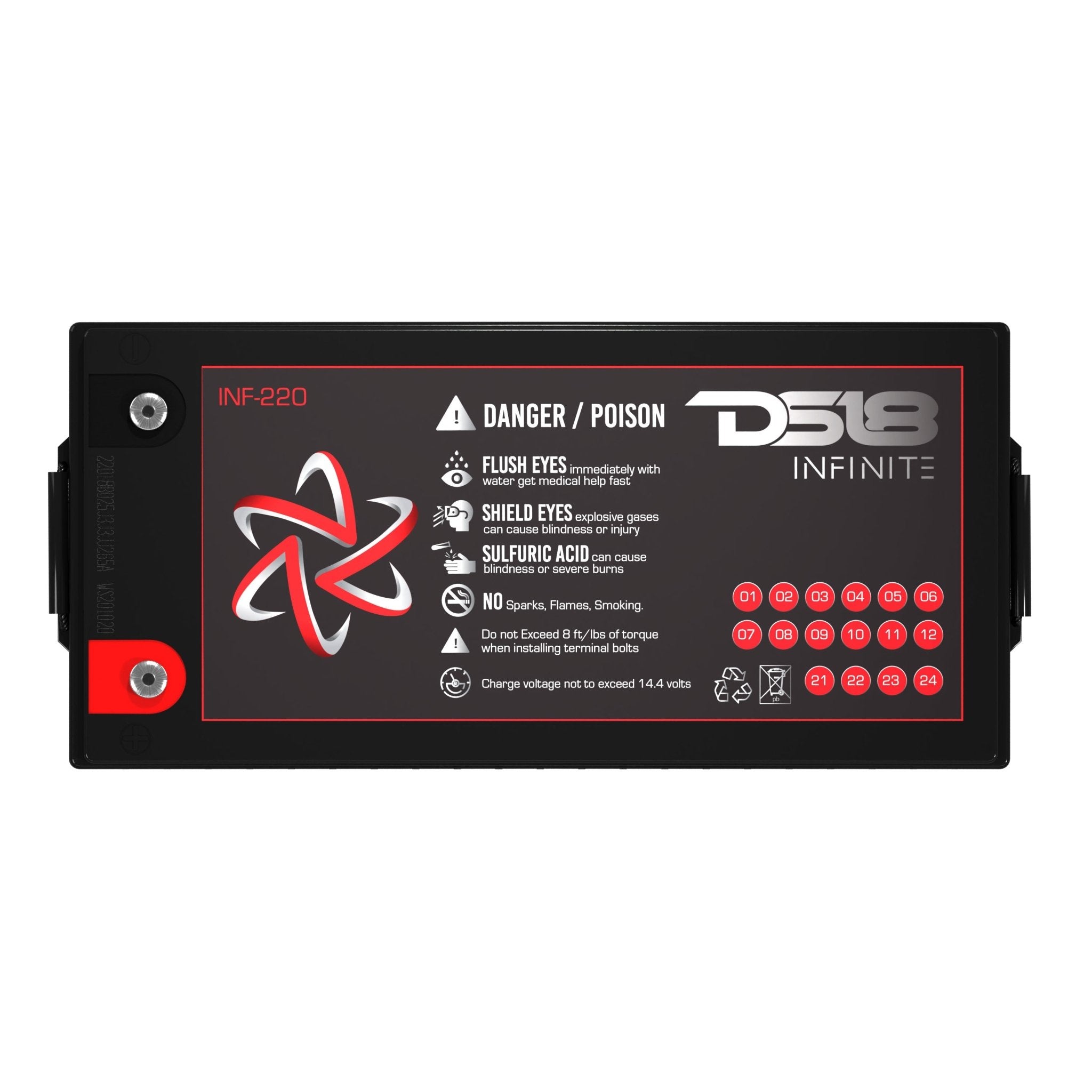 INFINITE 6500 Watts 220 AH AGM Power Cell - DS18