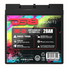 INFINITE 28 AH AGM Power Cell 12 Volt Battery - DS18