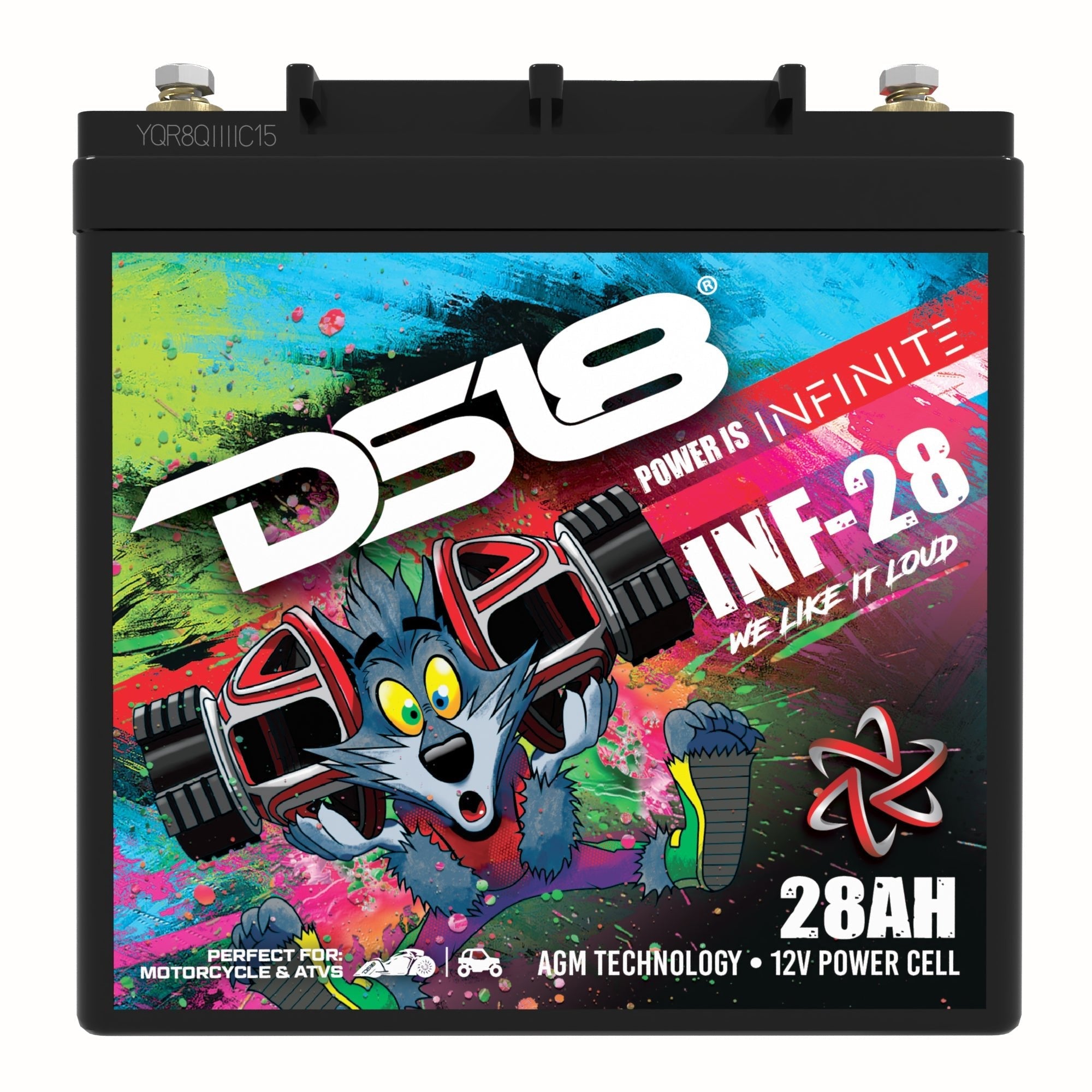 INFINITE 28 AH AGM Power Cell 12 Volt Battery - DS18