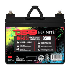 INFINITE 35 AH AGM Power Cell 12 Volt Battery - DS18
